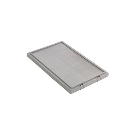 Quantum Storage Systems GEC 153; Lid LID201 for Stack and Nest Storage Container SNT200, Gray, PK6 LID201GY